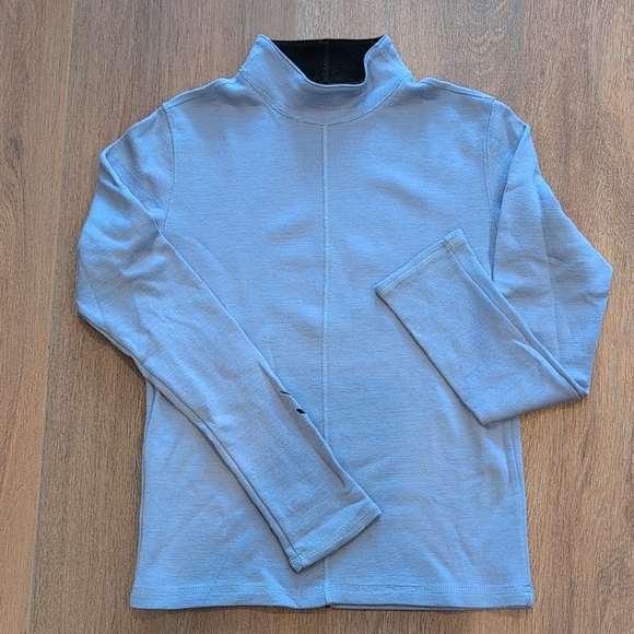 ibex Tops - Ibex Mock Neck 100 Percent Merino Wool Women's Small Top